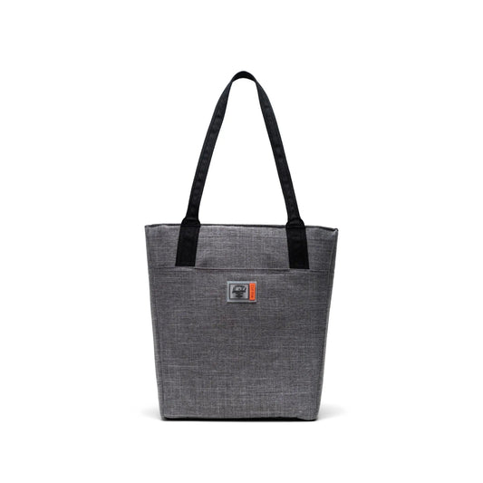 Herschel Alexander Zip 15" Insulated Small Tote - Raven Crosshatch