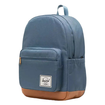 Mochila Herschel Pop Quiz de 25 l: azul espejismo, natural y costura blanca