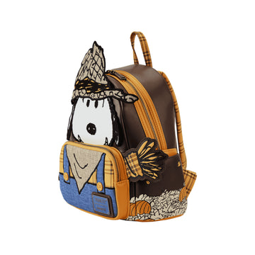 Mochila pequeña de espantapájaros de Snoopy y Peanuts para cosplay de Loungefly