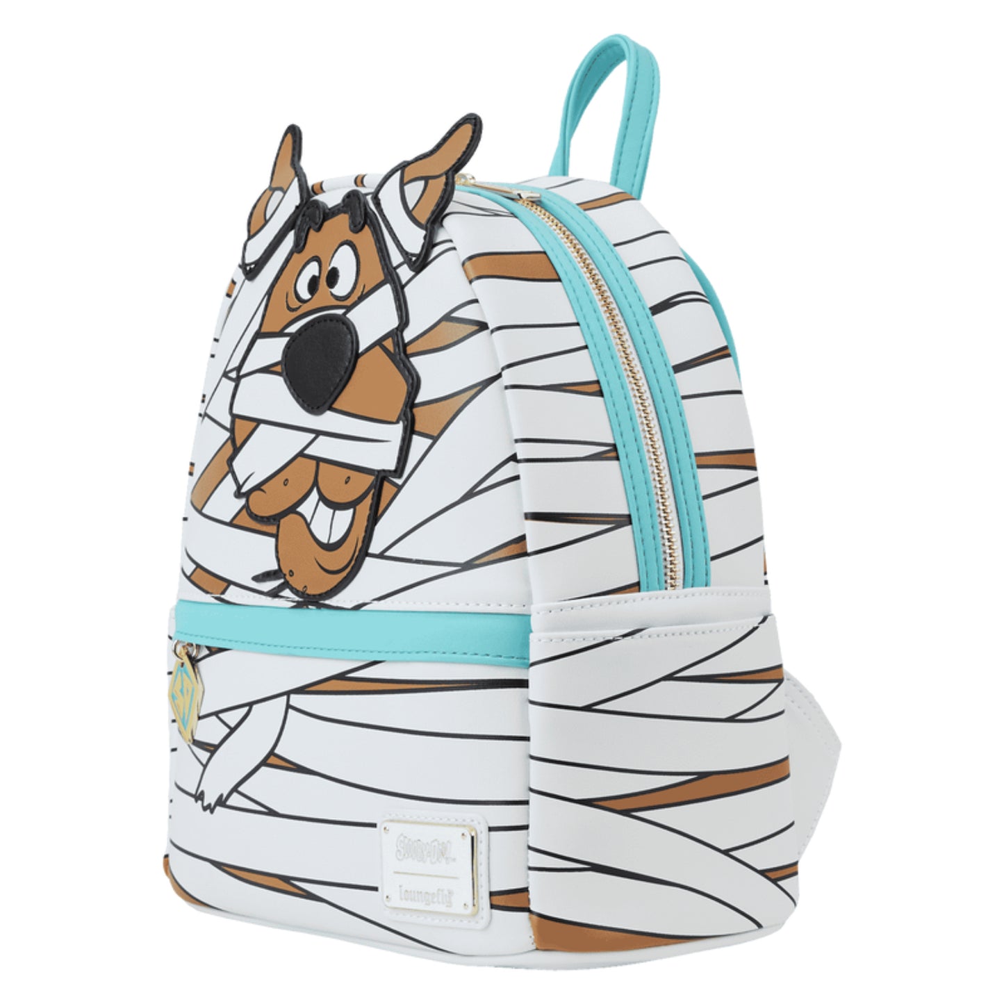 Mochila mini para cosplay de Scooby-Doo Mummy de 10,5" con luz de Loungefly