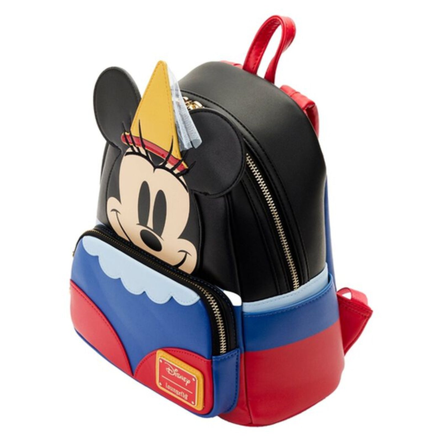 Mochila pequeña de Disney de 10,5" con diseño de Minnie Mouse para cosplay de Brave Little Tailor de Loungefly