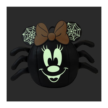Mochila pequeña Disney Minnie Mouse Spider de 10" de Loungefly - Negra