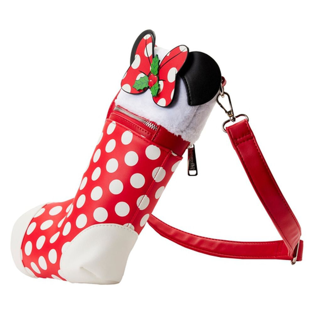 Bolso bandolera con correa ajustable de Disney Minnie Mouse para cosplay de Loungefly