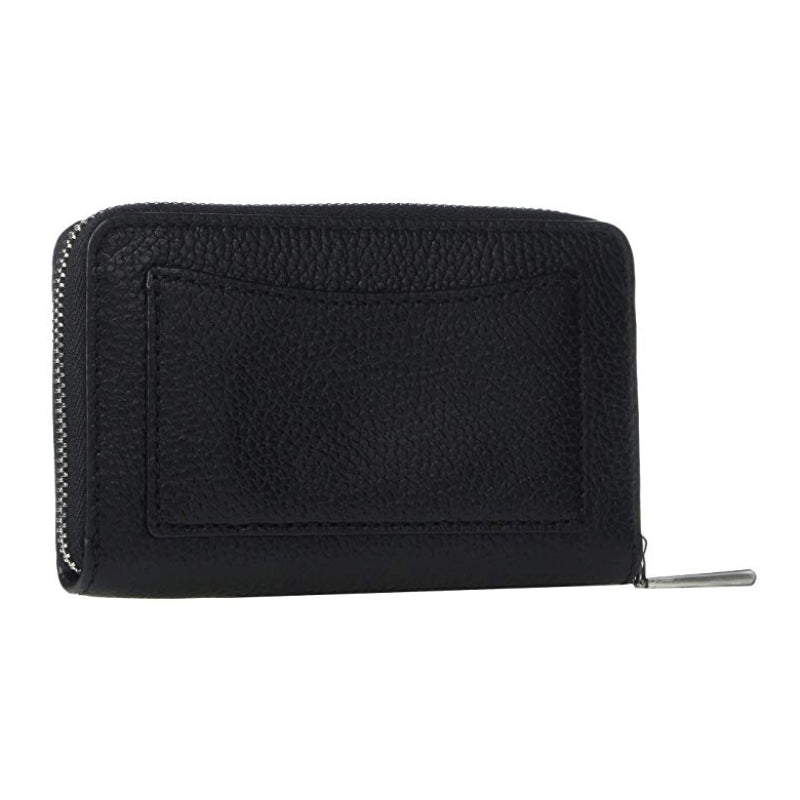 Michael Kors Small Pebbled Leather Wallet - Black