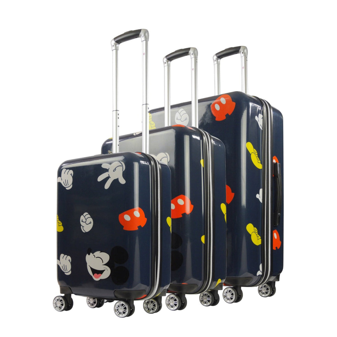 Disney Ful Mickey Mouse Hardside Spinner Luggage (Set of 3)