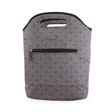 Bebe Tanya Lunch Tote Bag - Black/Gray