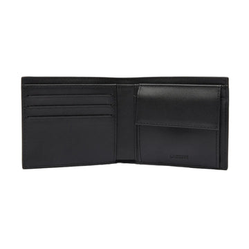Lacoste Fitzgerald Medium Billfold Wallet - Black