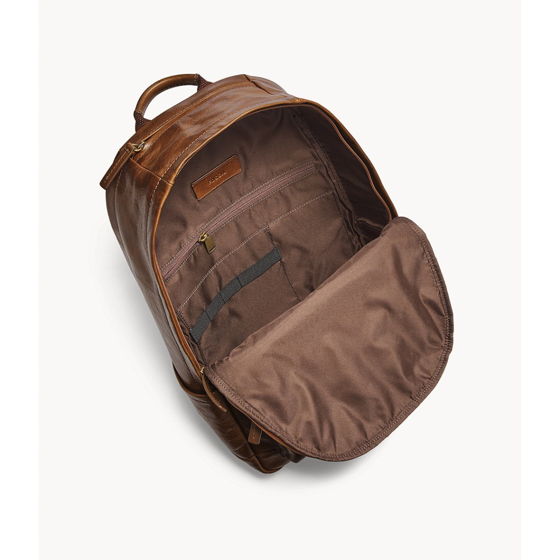 Fossil Buckner Leather Backpack - Brown