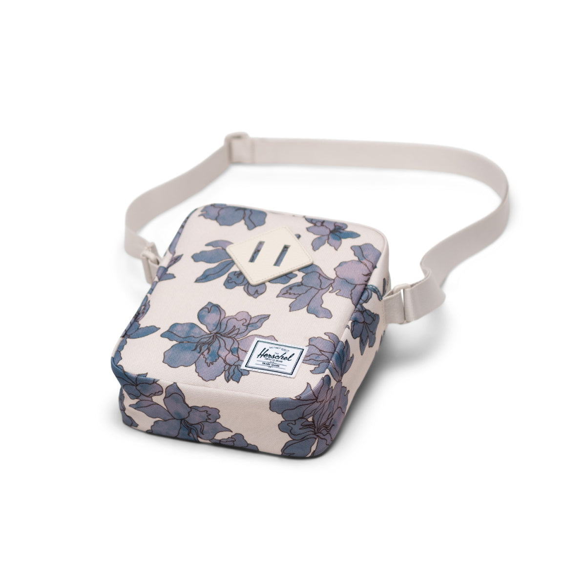 Bolso bandolera Heritage de Herschel: ondas florales Moonbeam