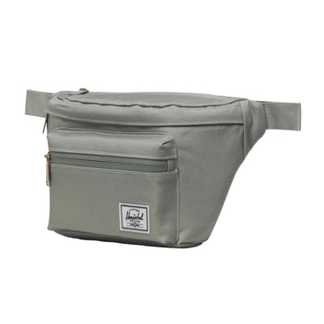 Riñonera Herschel Pop Quiz de 3,5 l, color algas marinas y puntadas blancas