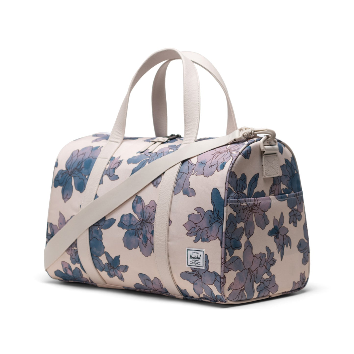 Bolsa de lona Herschel Novel de 26,5 l con diseño de ondas florales Moonbeam