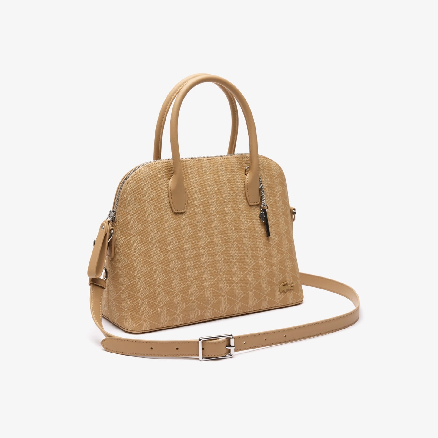 Lacoste Monogram Bugatti Bag - Viennois Beige
