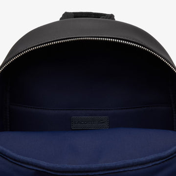 Mochila clásica para portátil de 13" de Lacoste para hombre, color negro