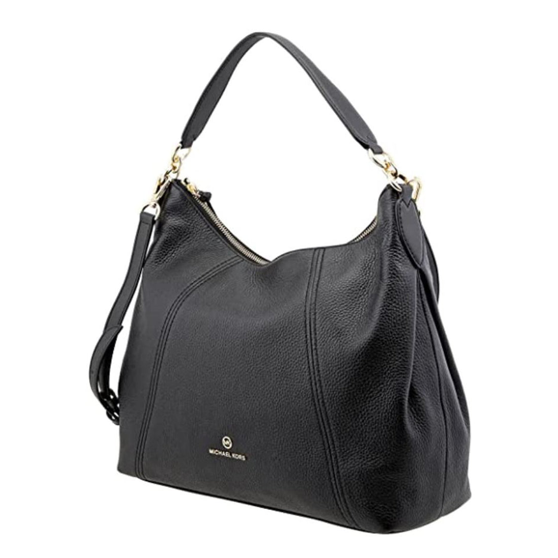 Bolso de hombro convertible grande Sienna de Michael Kors - Negro