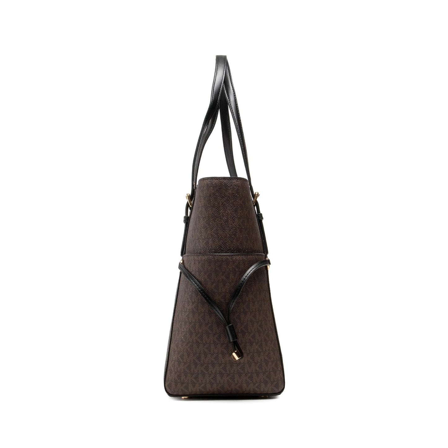 Michael Kors Voyager 11" East/West Tote - Brown/Black