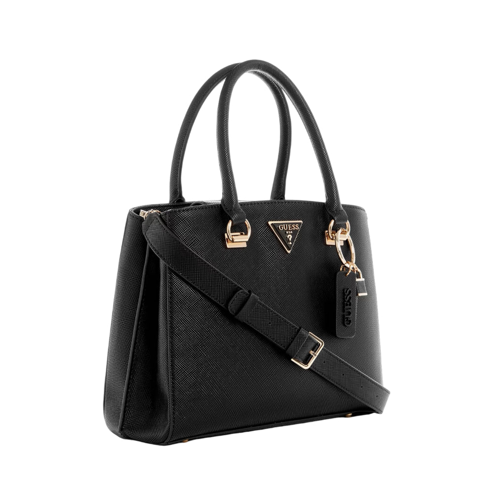 Guess Noelle Girlfriend Satchel - Black