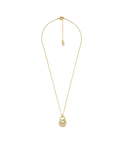 Michael Kors 14K Gold-Plated Sterling Silver Mother of Pearl Lock