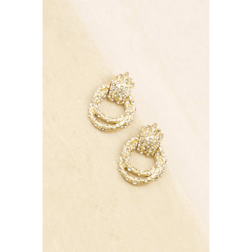 Ettika Women's Only Royalty Crystal 18k Gold Plated over Brass