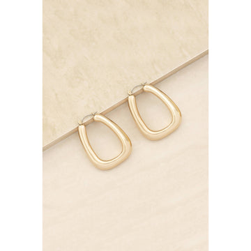Ettika Women's Everybody Boss Hoop Earrings in 18K Gold Plated over Metal