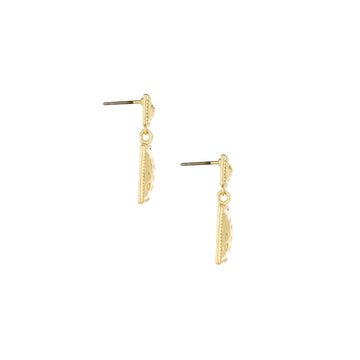 Ettika Women's Repeated Square in 18k Gold Plated over Metal
