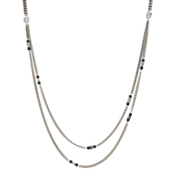 Mr. Ettika Layered Chain Necklace in Metal