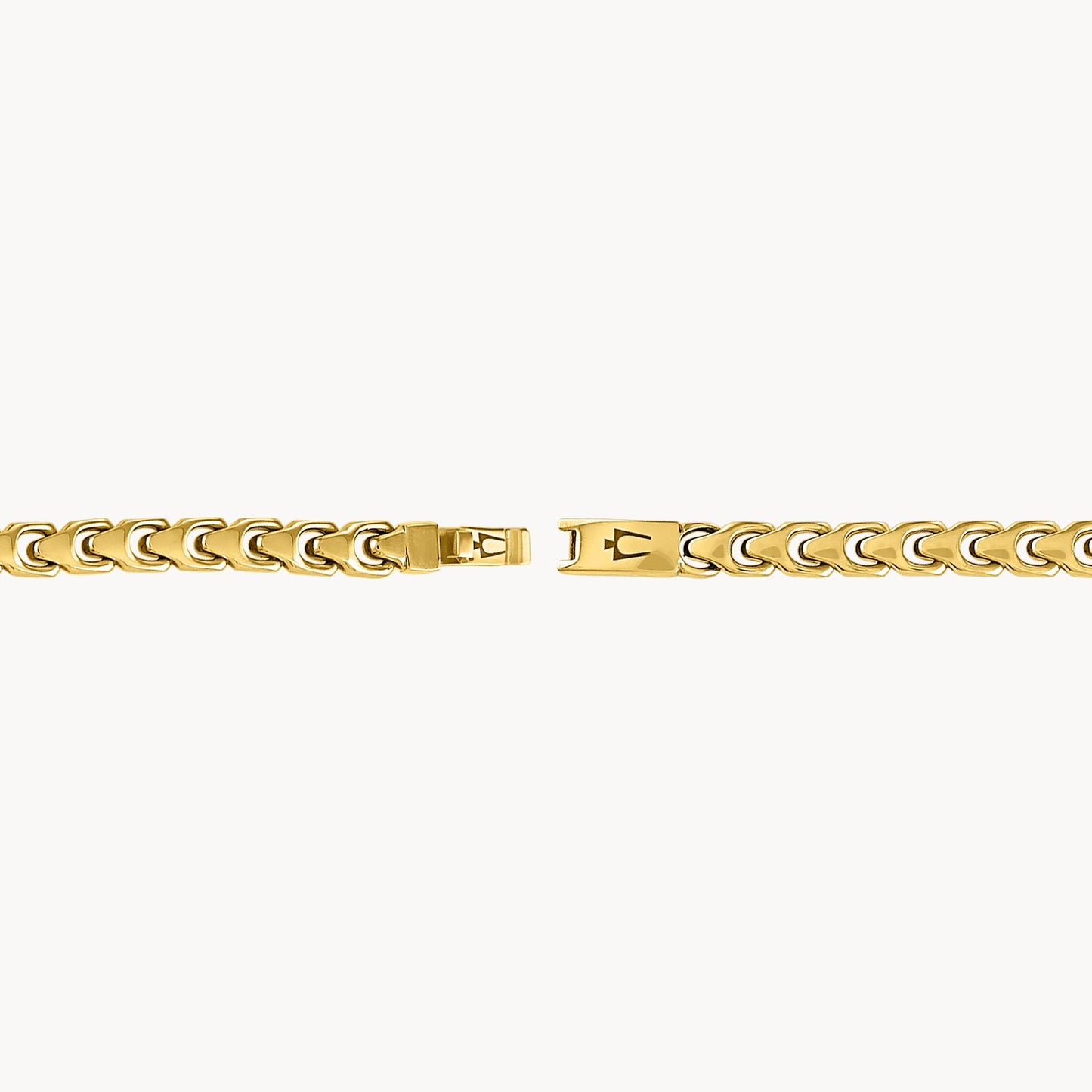 Bulova Men's Link Bracelet - Gold