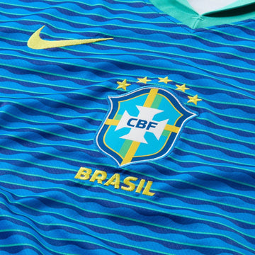 Nike Brazil 2024 Away Stadium Men's Extra Large Soccer Replica Jersey - Blue