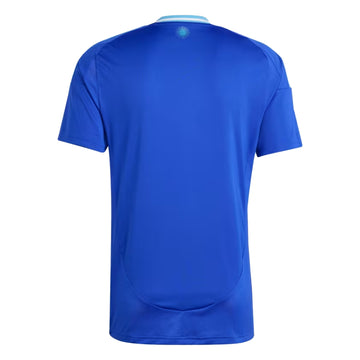 Camiseta de local y visitante Adidas Argentina 2024 Stadium de talla mediana - Azul lúcido/azul intenso