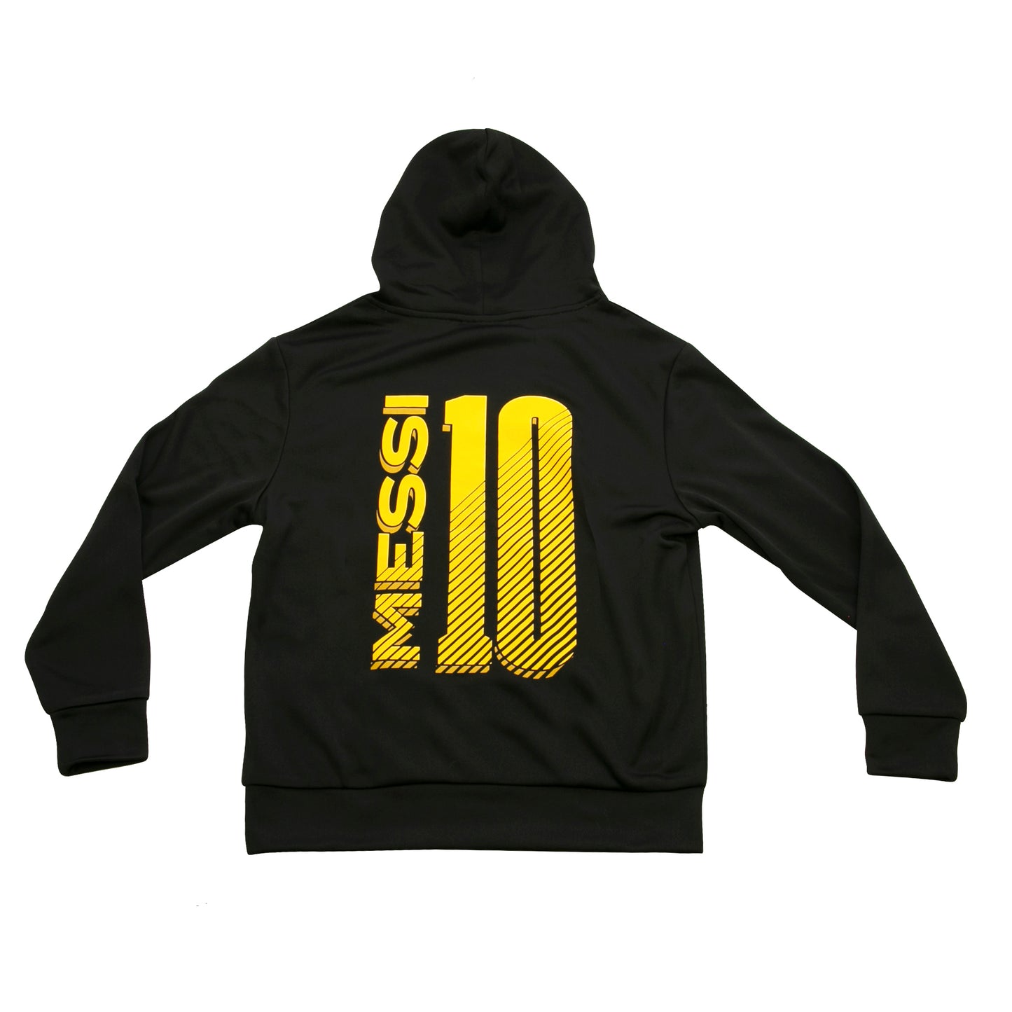 Icon Sport FC Barcelona Messi Youth Extra Large Hyper Outline Pullover Hoodie - Black
