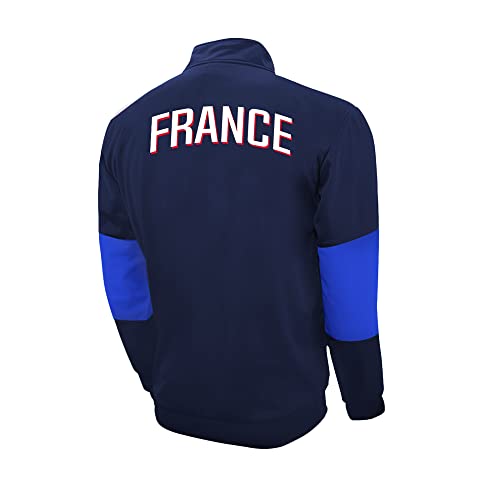 France Soccer Track Jacket Medium