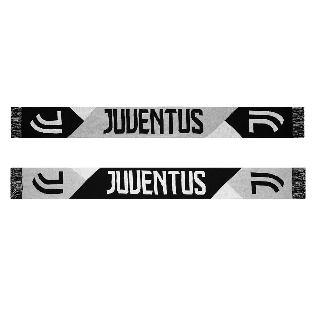 Bufanda reversible con flecos de la Juventus de Icon Sports 