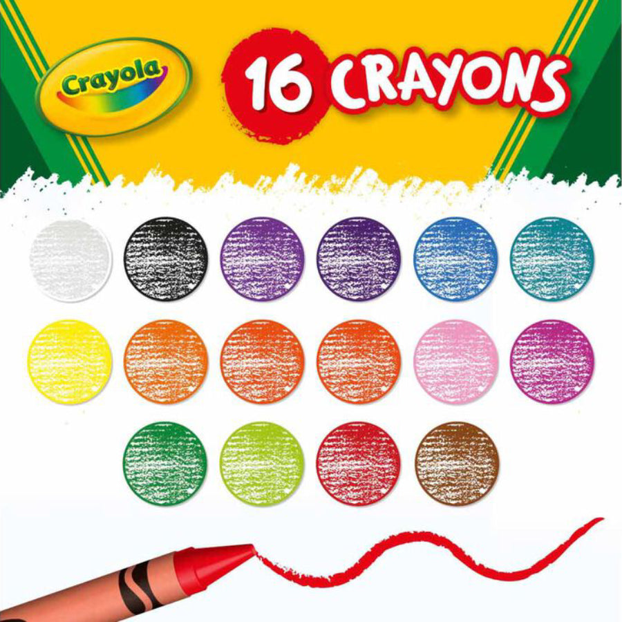 Crayones Crayola (16 piezas) - Multicolor