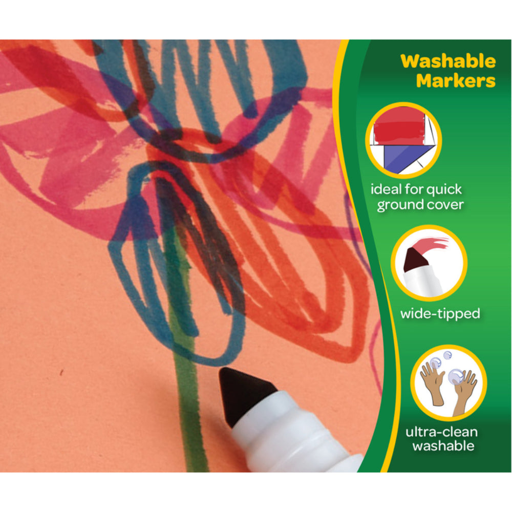 Crayola Washable Markers (8-Pieces)