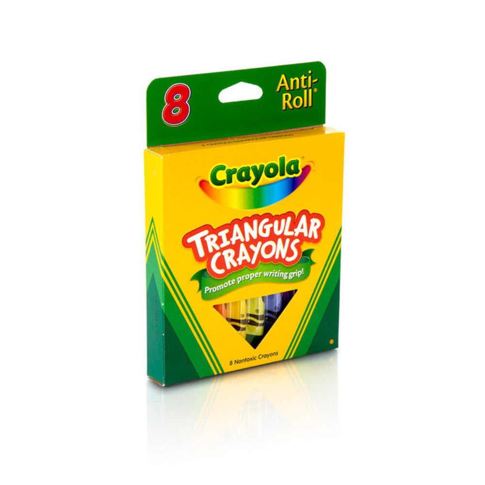 Crayones triangulares Crayola (8 piezas)