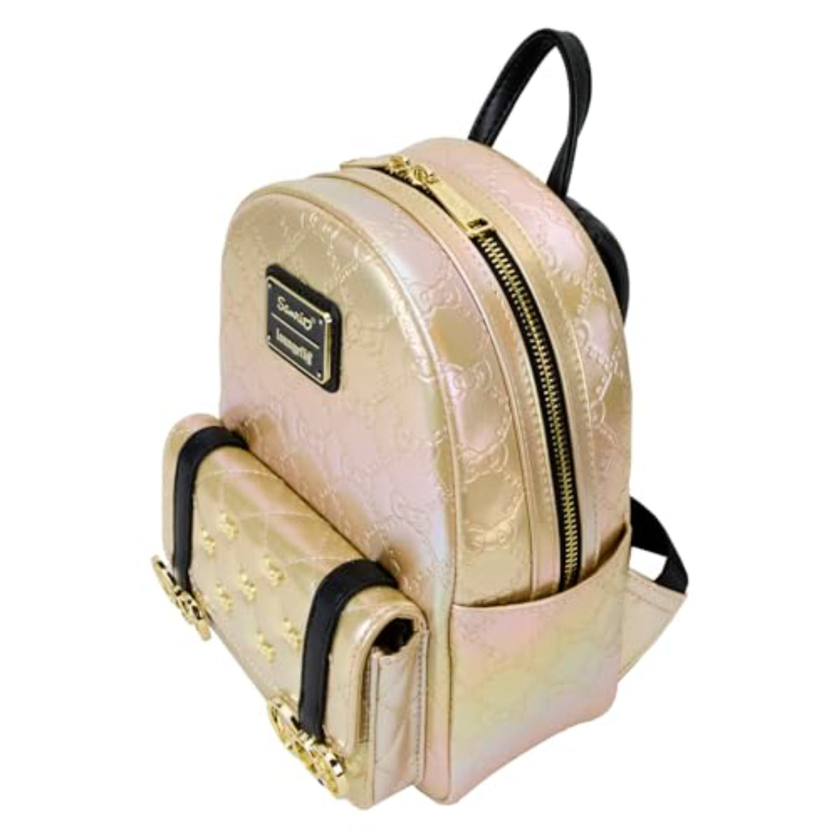 Sanrio Hello Kitty 50th Anniversary Mini Backpack - Metallic Gold