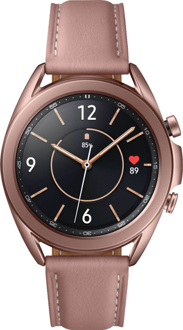 Samsung - Galaxy Watch3 Smartwatch 41mm Stainless BT - Mystic Bronze