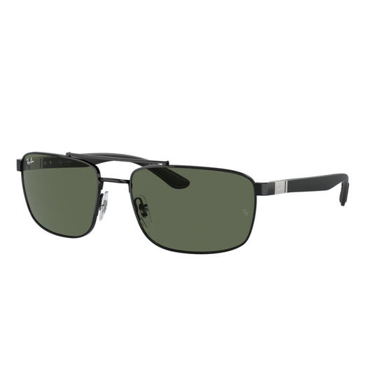 Ray-Ban RB373760002/ Unisex Rectangle Solid Color Sunglasses
