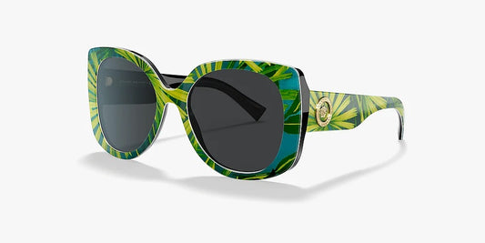 Versace Print Palms Acetate Sunglasses