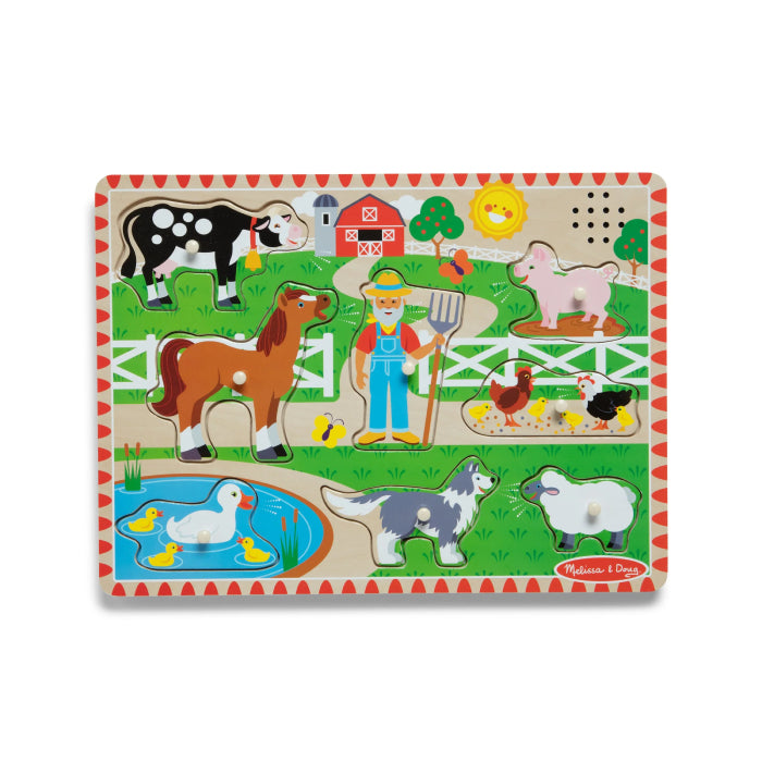 Melissa and Doug Old MacDonald's Farm Song Puzzle (8 Pieces)