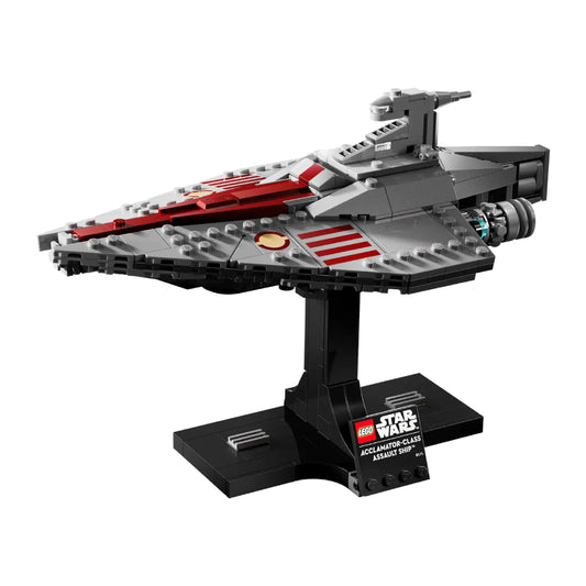 LEGO Star Wars Acclamator-Class Assault Ship Buildable Spaceship Toy Set (450-Pieces)