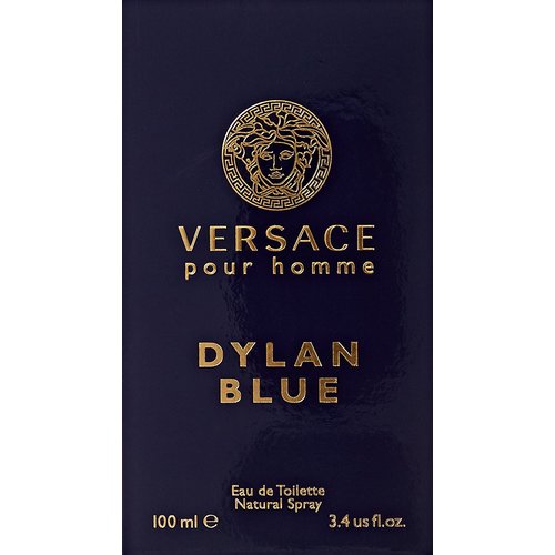Versace Pour Homme Dylan Blue 3.4 Oz. Eau De Toilette Spray– Curacao