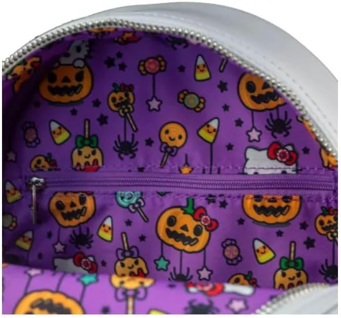 Loungefly Sanrio Hello Kitty Holding Pumpkin Glow Cosplay Mini Backpack