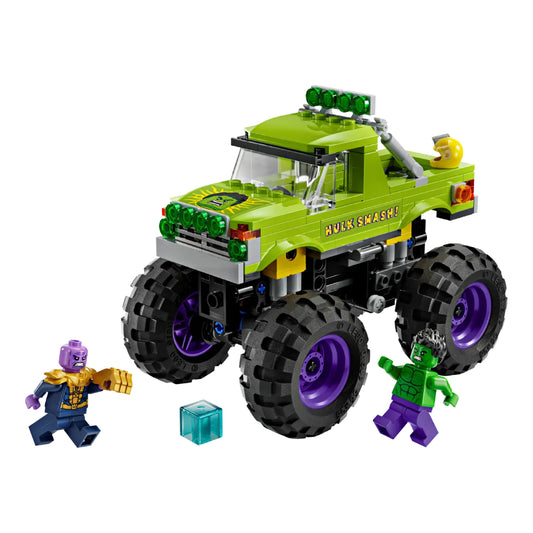 LEGO Marvel The Hulk Truck vs Thanos Building Toy Set (229-Pieces)