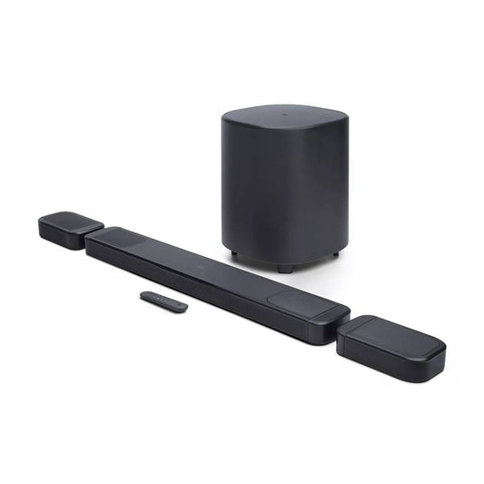 JBL 1000 Mk2 7.1.4 Channel Soundbar System with Detachable Surround Speaker - Black