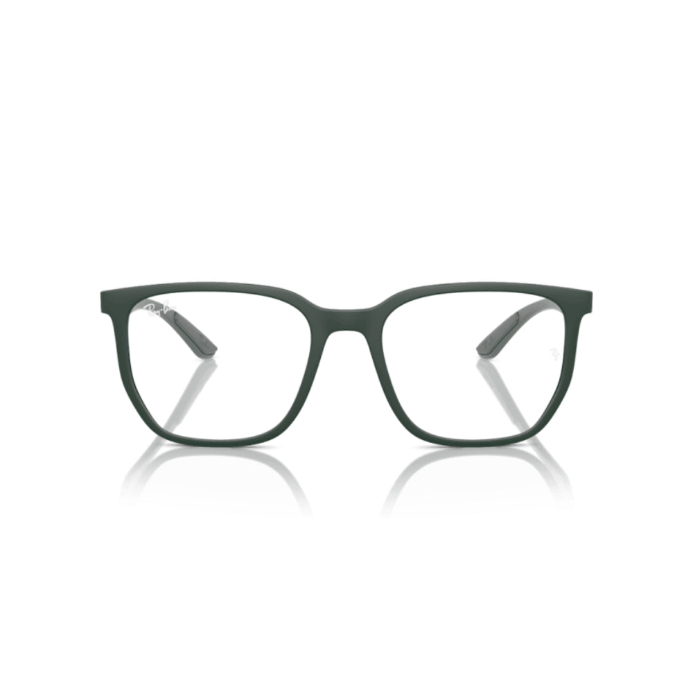 Ray-Ban RX7235558062 Unisex Irregular Clear Eyeglasses