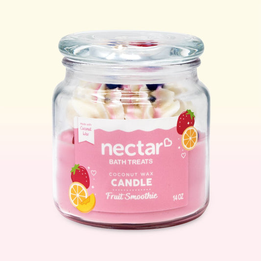 Nectar Bath Treats Fruit Smoothie Coconut Wax Candle