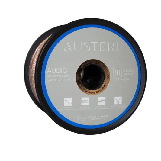 Austere 3-Series 50 ft 12-Gauge Speaker Cable