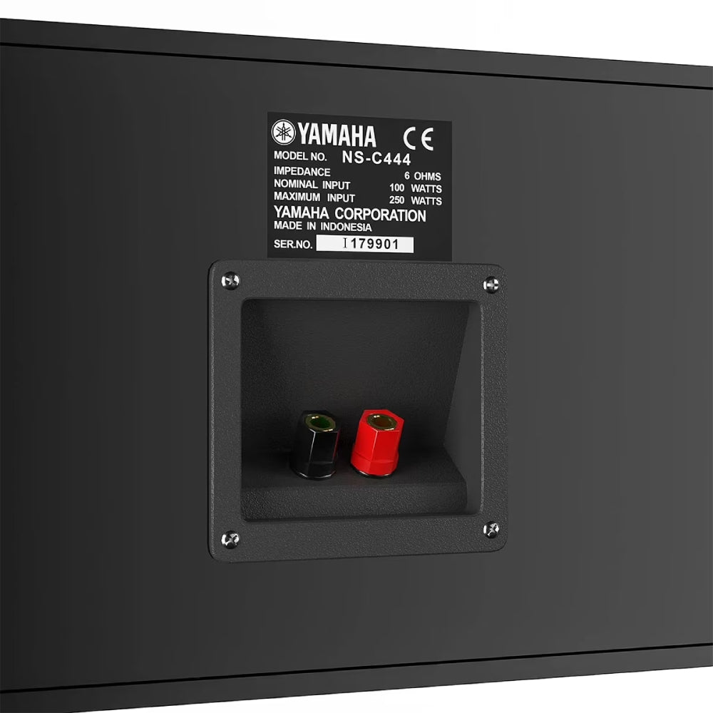 Sistema de altavoces centrales con suspensión acústica de 2 vías Yamaha NS-C444 (negro)