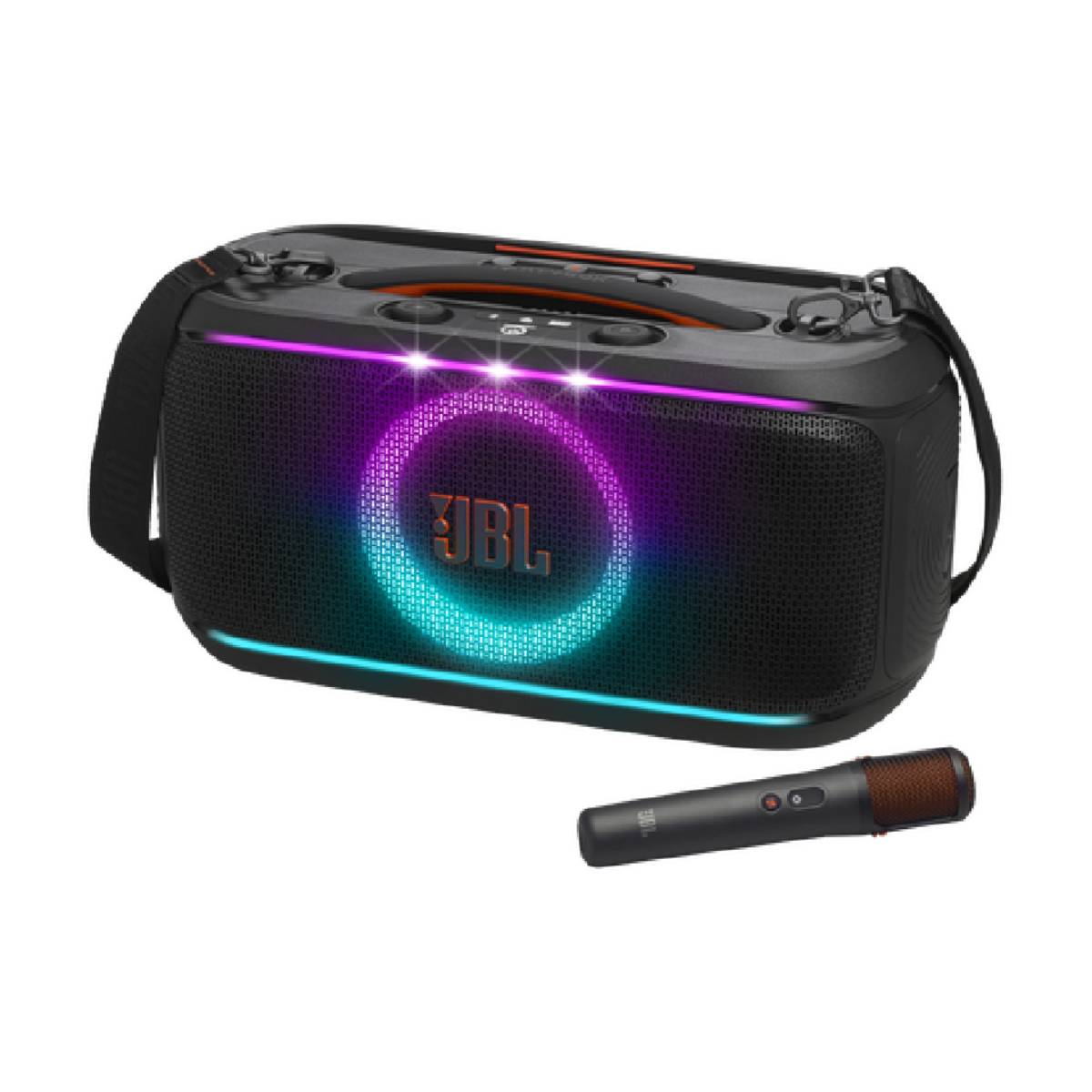 JBL Party Box On the Go 2 Plus Portable Speaker - Black