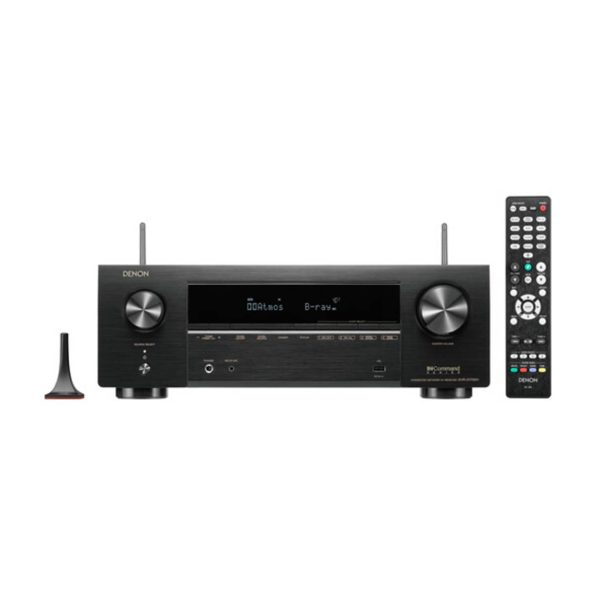 Receptor AV 8K de 7.2 canales con HEOS integrado Denon AVR-X1700H - Negro 